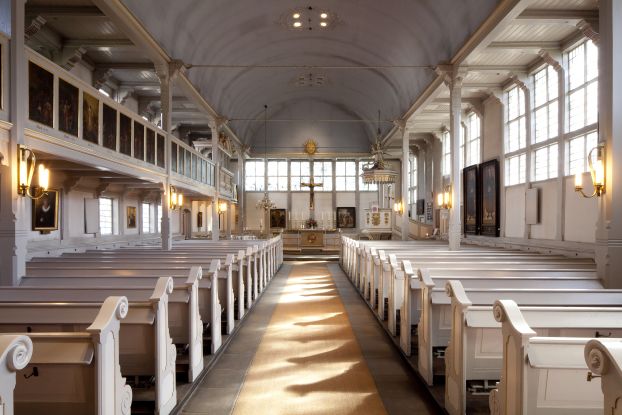 Das Kirchenschiff von St. Johannis zu Eppendorf, © Kirche Hamburg