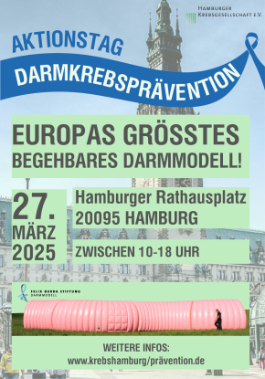 Aktionstag Darmkrebsprävention, © Hamburger Krebsgesellschaft e.V.