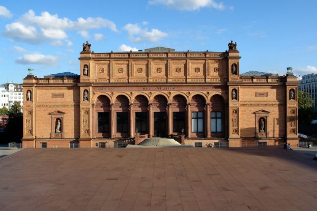 Gründungsbau, Blick von der Galerie der Gegenwart, © Hamburger Kunsthalle