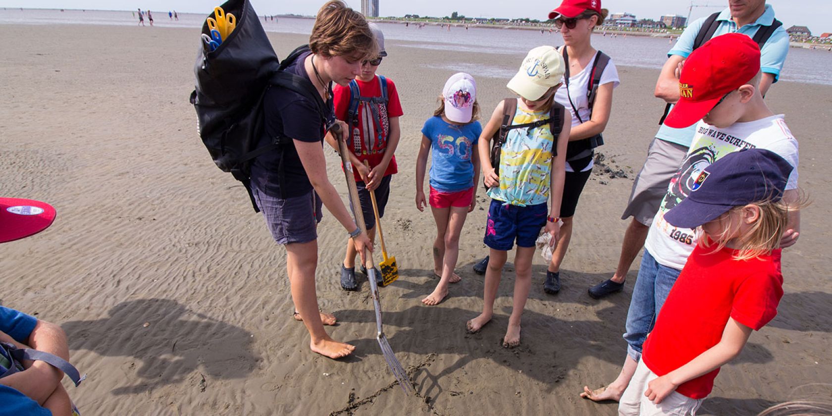 Wattwanderung in Büsum: Weltnaturerbe Wattenmeer, © TMS Büsum GmbH