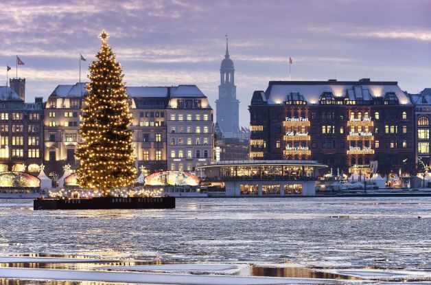 Weihnachtsmarkt am Jungfernstieg, © Mediaserver Hamburg / Christian Ohde