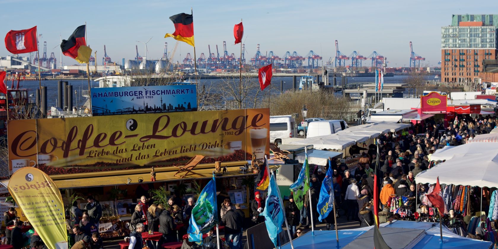 Fischmarkt Hamburg, © Johannes Leistner