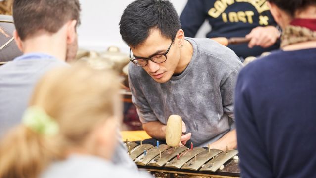 Workshop: Kosmos Gamelan, © Claudia Höhne