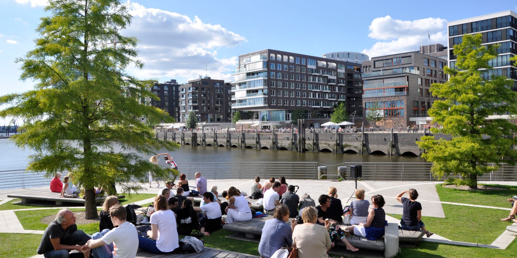 Marco-Polo-Terrassen, © Foto: ELBE&FLUT; Quelle: HafenCity Hamburg GmbH